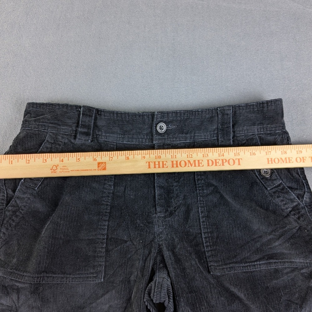 Columbia Pants Womens 12 Black AL8602 Corduroy Straight Leg Outdoor Stretch - Picture 4 of 11